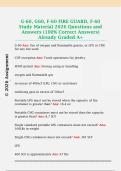 G-60&comma; G60&comma; F-60 FIRE GUARD&comma; F-60  Study Material 2026 Questions and  Answers &lpar;100&percnt; Correct Answers&rpar;  Already Graded A&plus;