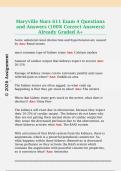 Maryville Nurs 611 Exam 4 Questions  and Answers &lpar;100&percnt; Correct Answers&rpar;  Already Graded A&plus;
