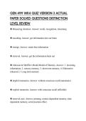 GEN 499 WK4 QUIZ VERSION 3 ACTUAL PAPER SOLVED QUESTIONS DISTINCTION LEVEL REVIEW