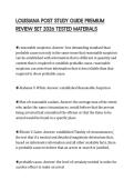 LOUISIANA POST STUDY GUIDE PREMIUM REVIEW SET 2026 TESTED MATERIALS