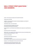 WALL STREET PREP QUESTIONS AND ANSWER4&period;