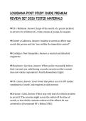 LOUISIANA POST STUDY GUIDE PREMIUM REVIEW SET 2026 TESTED MATERIALS