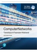 Solutions for Computer Networks 6th Edition by Tanenbaum