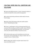 CDA FINAL PAPER 2026 FULL QUESTIONS AND SOLUTIONS