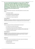 New Jersey&ndash;Specific Real Estate Salesperson January&sol;February 2026 State Licensing Exam Prep Memo &vert; NJREC State Laws & Regulations&comma; Agency and Fiduciary Duties&comma; Contracts of Sale&comma; Property Ownership & Land Use&comma; Mandatory Disclosures&comma; Fair Housing Complianc