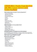 AMEDD BOLC Practice Exam Questions with 100- Correct Answers Latest Version Top Rated