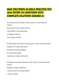 MAN THE FORCE AG BOLC PRACTICE TEST 2026 TESTED 270 QUESTIONS WITH COMPLETE SOLUTIONS GRADED A&plus;