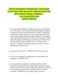 FedVTE Enterprise Cybersecurity Operations  EXAM STUDY GUIDE 2026&sol;2027 COMPLETE QUESTIONS  WITH VERIFIED CORRECT ANSWERS &vert;&vert;  100&percnt; GUARANTEED PASS  <NEWEST VERSION> 