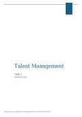 D353 Talent Management Task 3 &vert; WGU 2026 Verified Answers & Solutions