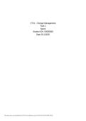 C721 Change Management Task 1 &vert; WGU 2026 Verified Answers & Solutions