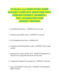 PA Barber Law EXAM STUDY GUIDE  2026&sol;2027 COMPLETE QUESTIONS WITH  VERIFIED CORRECT ANSWERS &vert;&vert;  100&percnt; GUARANTEED PASS  <NEWEST VERSION> 