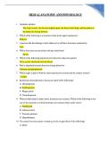 HESI A2 ANATOMY AND PHYSIOLOGY Complete Questions and Detailed Answers &vert;&vert; Complete A&plus; Guide