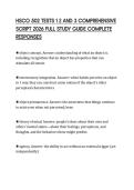 HSCO 502 TESTS 1 2 AND 3 COMPREHENSIVE SCRIPT 2026 FULL STUDY GUIDE COMPLETE RESPONSES