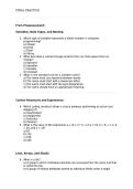 WGU D684&vert;  INFORMATIO D684&vert; D684 Final Practice&period;&vert; With complete solution &vert; Newest 