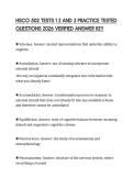 HSCO 502 TESTS 1 2 AND 3 PRACTICE TESTED QUESTIONS 2026 VERIFIED ANSWER KEY