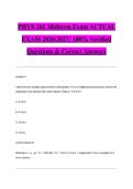 PHYS 261 Midterm Exam ACTUAL EXAM 2026&sol;2027&colon; 100&percnt; Verified Questions & Correct Answers