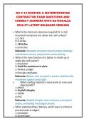 NV C-12 ROOFING & WATERPROOFING CONTRACTOR EXAM