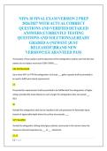 NFPA 10 FINAL EXAM VERSION 2 PREP   2026&sol;2027 WITH ACTUAL CORRECT  QUESTIONS AND VERIFIED DETAILED  ANSWERS &vert;CURRENTLY TESTING  QUESTIONS AND SOLUTIONS&vert;ALREADY  GRADED A&plus;&vert;NEWEST &vert;JUST  RELEASED&excl;&excl;&vert;BRAND NEW  VERSION&excl;&excl;&vert;GUARANTEED PASS