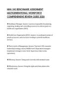 MHA 543 BENCHMARK ASSIGNMENT MULTIGENERATIONAL WORKFORCE COMPREHENSIVE REVIEW GUIDE 2026