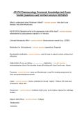 ATI PN Pharmacology Proctored Knowledge test Exam Toolkit Questions and Verified solution 2025&sol;2026