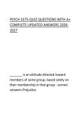PSYCH 3375-QUIZ QUESTIONS WITH A&plus; COMPLETE UPDATED ANSWERS 2026-2027