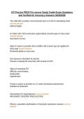 ATI Proctor PEDS Pre course Study Guide Exam Questions and Verified for Accuracy Answers 2025&sol;2026