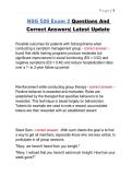 NSG 526 Exam 2 Questions And Correct Answers&vert; Latest Update
