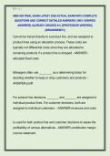 MBA 620 FINAL EXAM LATEST 2026 ACTUAL EXAM WITH COMPLETE  QUESTIONS AND CORRECT DETAILED ANSWERS &lpar;100&percnt; VERIFIED  ANSWERS&rpar; &vert;ALREADY GRADED A&plus;&vert; &vert;&vert;PROFESSOR VERIFIED&vert;&vert;  &vert;&vert;BRANDNEW&excl;&excl;&excl;&vert;&vert; 