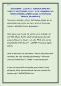 MCN 538 EXAM 1 EXAM LATEST 2026 ACTUAL EXAM WITH  COMPLETE QUESTIONS AND CORRECT DETAILED ANSWERS &lpar;100&percnt;  VERIFIED ANSWERS&rpar; &vert;ALREADY GRADED A&plus;&vert; &vert;&vert;PROFESSOR  VERIFIED&vert;&vert; &vert;&vert;BRANDNEW&excl;&excl;&excl;&vert;&vert;