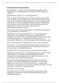 Organisatiekunde samenvatting