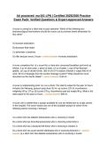 Ati proctored- nur101 LPN &vert; Certified 2025&sol;2026 Practice Exam Pack&colon; Verified Questions & Expert-Approved Answers