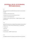 AC 432 Exam 1 &lpar;AL Ch&period; 1-5&comma;7&comma;15&rpar; Questions With Complete Answers 