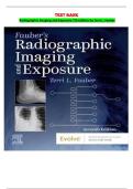 Test Bank for Radiographic Imaging and Exposure&comma; 7th Edition by Terri L&period; Fauber &ndash; Complete and Updated Coverage&period;