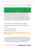 ANCC Practice Questions Questions and Correct Answers&sol; Latest Update &sol; Already Graded 