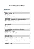 European integration and democracy full summary