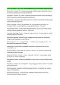 PSYC 1F90 Chapter 1 and 2 Exam Questions with Verified Solutions Latest Update 2026&sol;2027