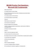 MS-900 Practice Test Questions - Microsoft 365 Fundamentals Questions with Correct Answers &lpar;100&percnt; VERIFIED&rpar;&vert; 2026&sol;2027