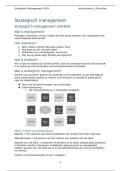 Samenvatting Strategisch Management