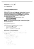 samenvatting voor kennistoets onderdeel PERSPECTIEF