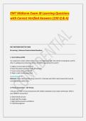 EMT Midterm Exam JB Learning Questions with Correct Verified Answers &lpar;150 Q & A&rpar;