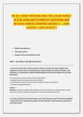 NR 507&sol; NR507 MIDTERM AND FINAL EXAM NEWEST ACTUAL EXAM WITH COMPLETE QUESTIONS AND DETAILED VERIFIED ANSWERS GRADED A&plus; &vert; 100&percnt; VERIFIED &vert; 2024 UPDATE&excl;&excl;&excl;