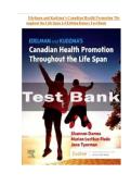 TEST BANK For Edelman and Kudzma's Canadian Health Promotion Throughout the Life Span&comma; 1st Edition by Dames&comma; Luctkar-Flude & Tyerman&comma; Verified Chapters 1 - 25&comma; Complete Newest Version