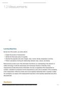 General Chemistry I with Lab &ndash; Chapter 1&period;2 Measurements &vert; 2026 Update &vert; Study Notes & Lab Practice
