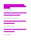 JD Next&comma; JD-NEXT Exam Study Guide&vert; Complete Questions and Answers&vert; Verified&vert; Newest 2026