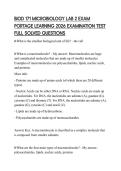 BIOD 171 MICROBIOLOGY LAB 2 EXAM PORTAGE LEARNING 2026 EXAMINATION TEST FULL SOLVED QUESTIONS