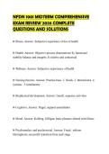 NFDN 1001 MIDTERM COMPREHENSIVE EXAM REVIEW 2026 COMPLETE QUESTIONS AND SOLUTIONS
