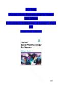 TEST BANK FOR Clayton&rsquo;s Basic Pharmacology for Nurses 20th Edition by Michelle J&period; Willihnganz&comma; Samuel L&period; Gurevitz ISBN&colon; 978-0443126994 COMPLETE GUIDE ALL CHAPTERS COVERED 100&percnt; VERIFIED A&plus; GRADE ASSURED&excl;&excl;&excl;&excl;&excl;NEW LATEST UPDATE&excl;&excl;&excl;&excl;&excl;&excl;