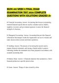 BUSN 410 WEEK 8 FINAL EXAM EXAMINATION TEST 2026 COMPLETE QUESTIONS WITH SOLUTIONS GRADED A&plus;