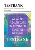 TEST BANK FOR Women's Health Care in Advanced Practice Nursing&comma; Second Edition 2nd Edition&comma; Kindle Edition by Ivy M&period; Alexander&period;ISNB&colon;978-0826190048 COMPLETE GUIDE ALL CHAPTERS COVERED 100&percnt; VERIFIED A&plus; GRADE ASSURED &excl;&excl;&excl;&excl;&excl; NEW LATEST UPDATE &excl;&excl;&excl;&excl;&excl;