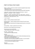 FMST 316 FINAL STUDY GUIDE